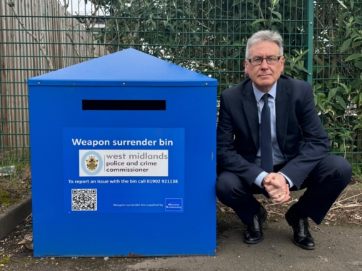 Almost 2000 weapons off the streets thanks to PCC’s weapon surrender bins