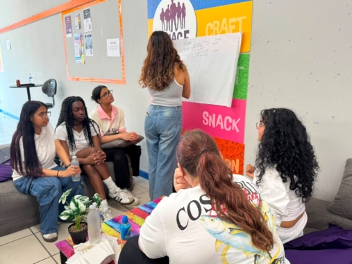 Teenagers act to put a stop to violence